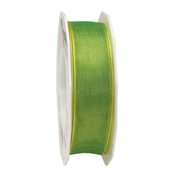 4009236544216 - Geschenkband Organzaband Four Seasons 6072525-507 mit Drahtkante 25mm x 25m seidenmatt limette 4009236544216 Präsent 4009236544216 - Geschenkband Organzaband Four Seasons 6072525-507 mit Drahtkante 25mm x 25m seidenmatt limette 4009236544216 Präsent