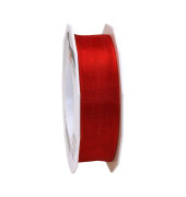 Geschenkband Four Seasons 607 25 25-609, 25mm x 25m, rot
