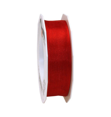 Geschenkband Four Seasons 607 25 25-609, 25mm x 25m, rot