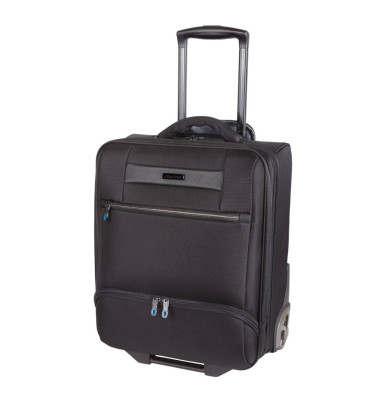 Laptop-Trolley LANDO Kunstfaser schwarz