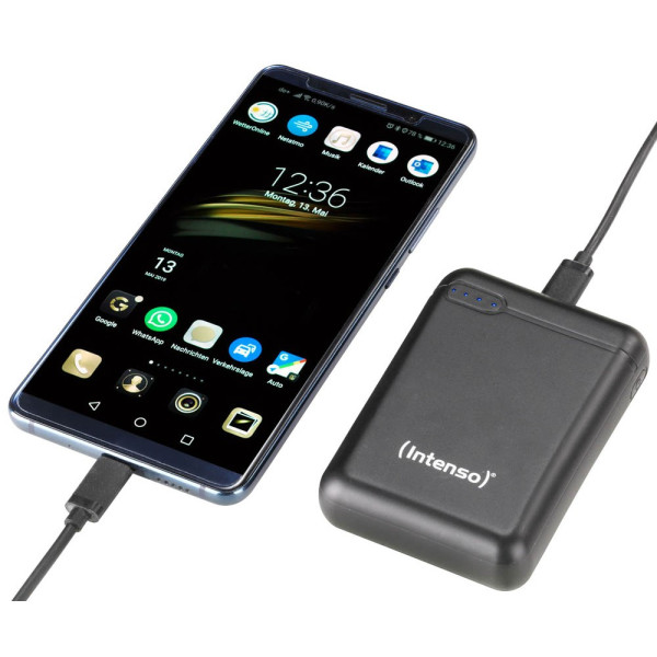 4034303028375 - 7313530 Mobile Stromversorgung Powerbank XS10000 black 10000 mAh inkl USB-A to Type-C 7313530 4034303028375