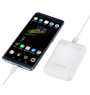 XS10000 Powerbank 10.000 mAh wei&szlig;