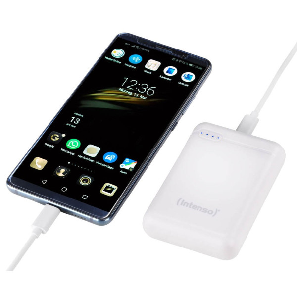 4034303028405 - 7313532 Mobile Stromversorgung Powerbank XS10000 weiß 10000 mAh inkl USB-A to Type-C 7313532 4034303028405