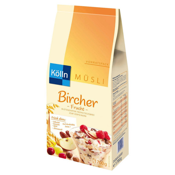 4000540001563 - Bircher Frucht Müsli 4000540001563 1700000 Gramm 4000540001563 - Bircher Frucht Müsli 4000540001563 1700000 Gramm