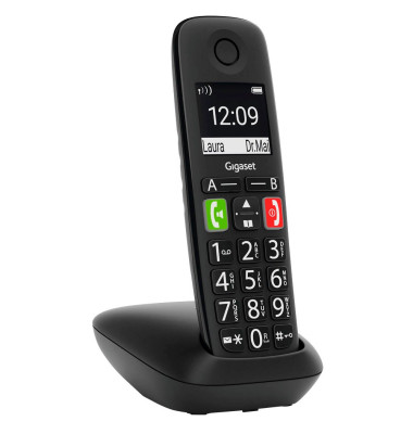 E290 Schnurlostelefon schwarz E290 Schnurlostelefon schwarz