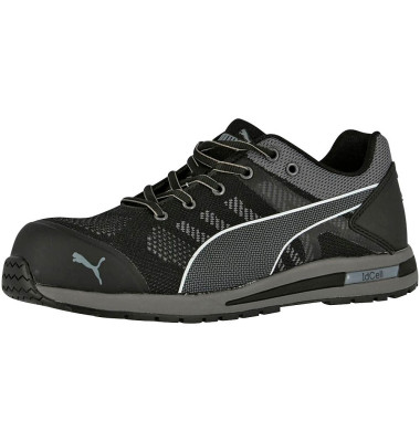 Sicherheitsschuhe ELEVATE KNIT BLACK LOW URBAN PROTECT, S1P, SRC, Herren, schwarz, Größe 46