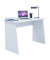 Schreibtisch Masola Maxi, 74cm (H), 110x50cm (BxT), rechteckig, weiß / weiß