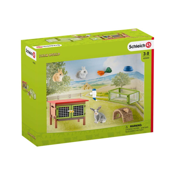 4059433572734 - Schleich® Farm World 42420 Kaninchenstall Spielfiguren-Set 4059433572734 - Schleich® Farm World 42420 Kaninchenstall Spielfiguren-Set