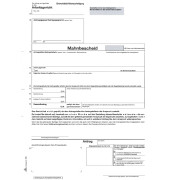 Mahnbescheid f&uuml;r Arbeitsgericht A4 5-teilig selbstdurchschreibend