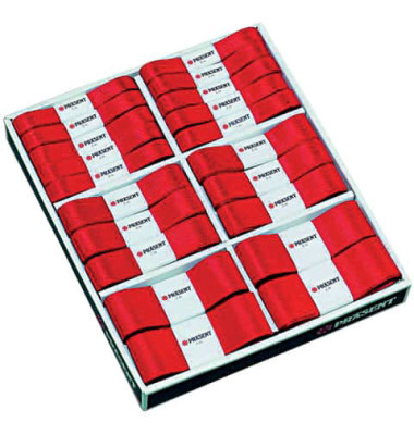 Geschenkband 1817-609, 15/25/40mm x 3m, rot