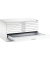 Menüschalen + Deckel, Alu 2-geteilt 830 ml 3 cm x 17,7 cm x 22,5 cm 14506