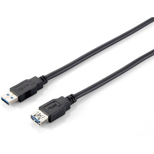 4015867166703 - Equip - USB-Verlängerungskabel - USB Typ A (M) zu USB Typ A (W) - USB 30 - 3 m - Schwarz