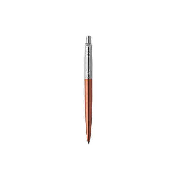 Parker Jotter Kugelschreiber | Chelsea Orange | Mittlere Spitze | Blau | Geschenkbox