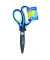 Kinderschere griffix, Titan-Nitrid-Beschichtung, titanbeschichtet, 14cm, blau