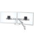WAH Ergotron bis 32 2TFT 2Gelenke silber-weiß Max.15,8KG