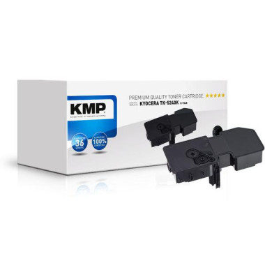 KMP Toner Kyocera TK-5240K/TK5240K black 4000 S. K-T84B remanufactured