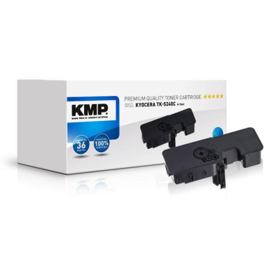 KMP Toner Kyocera TK-5240C/TK5240C cyan 3000 S. K-T84C remanufactured