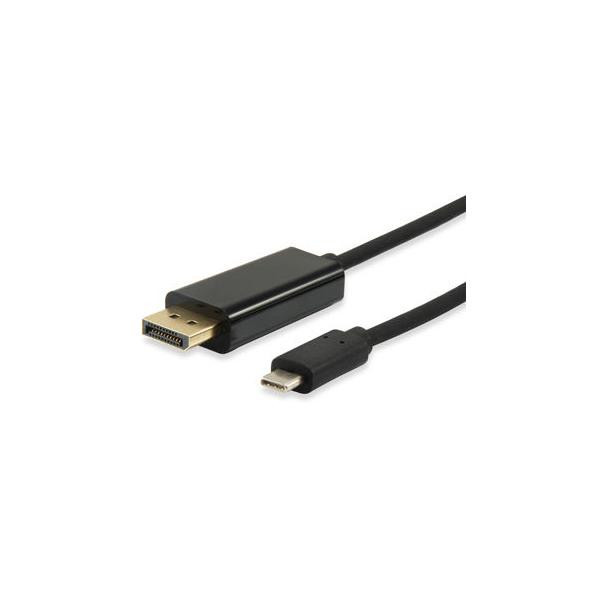 4015867203736 - Adapter USB-C -  DisplayPort 4K60Hz 180m sw Polybeutel 4015867203736 Equip