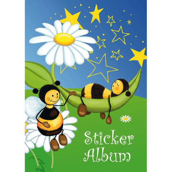 4008705154208 - HERMA Stickeralbum Bienenwiese DIN A5 16 Seiten beschichtetes Spezialpapier Sticker immer - 1 Stück (15420)