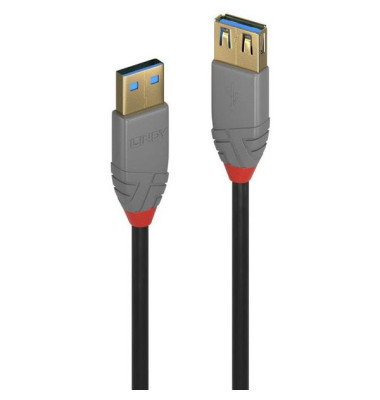 USB 3.0 Verlängerung Typ AA Anthra Line MF 2m