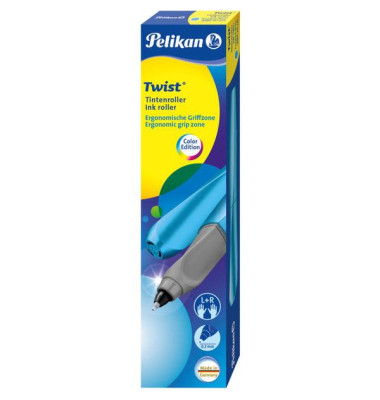 Tintenroller Twist R457 Frosted Blue +2P Faltschachtel
