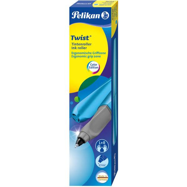 4012700811271 - Tintenroller Twist R457 Frosted Blue +2P Faltschachtel 4012700811271 Pelikan