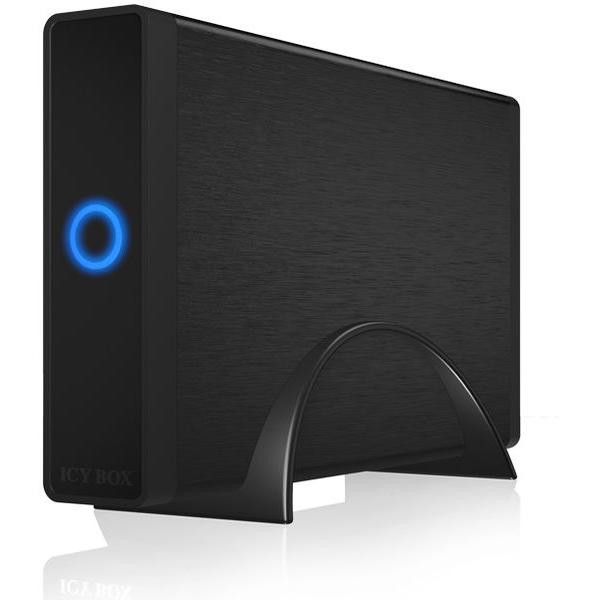 4250078166450 - RAIDSONIC ICY BOX Gehäuse für 35 SATA HDD zu Type-C- USB 31 10 Gbit s Type-C zu Type-C Kabel schwarz