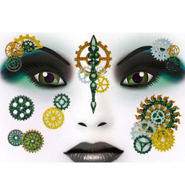 HERMA Face Art Sticker Steampunk Marie