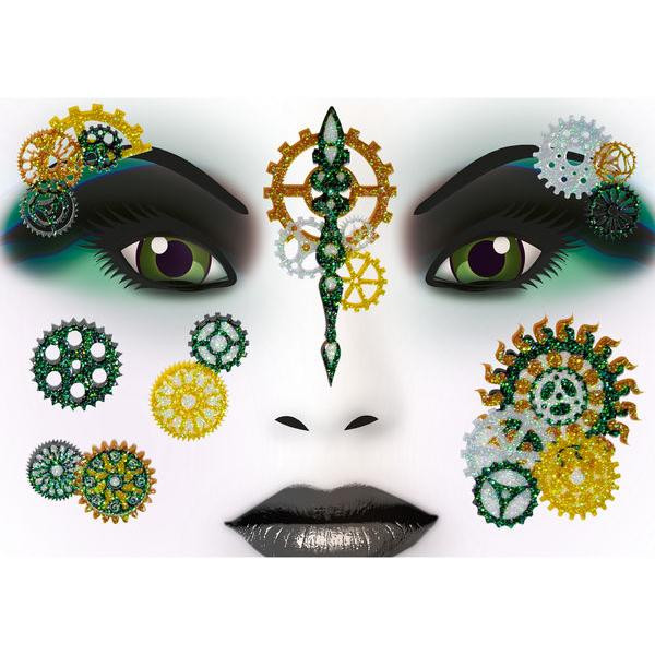 5 Stück Herma Face Art Sticker Steampunk Marie 4008705154390 Herma