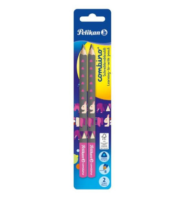 Bleistift-Set Combino Schreiblernstift, 811170, 2x pink, k.A., B