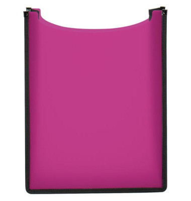 Heftbox Flexi 19482, A4 pink transluzent, 7cm F&uuml;llh&ouml;he, Kunststoff