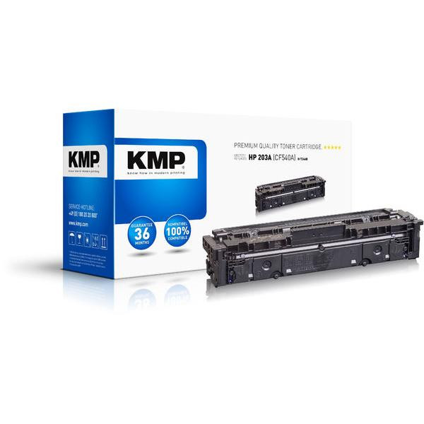 4011324692563 - 2549 KMP H-T246B  schwarz Toner kompatibel zu HP 203A  Canon  054(CF540A   3024C002) 25490000 4011324692563