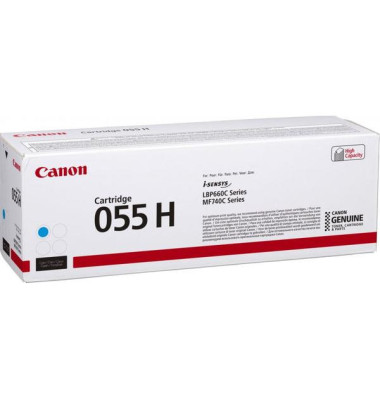 Toner Canon 055H cyan 5900 Seiten