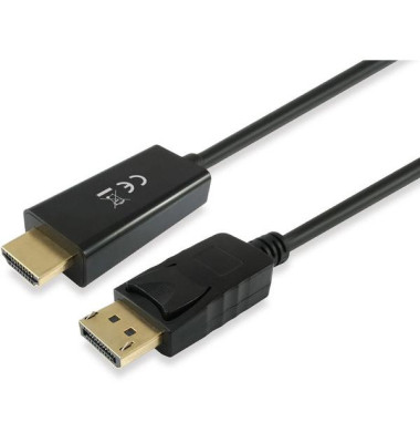 Displayport Adapter- HDMI StSt 2.0m 4K30Hz schwarz