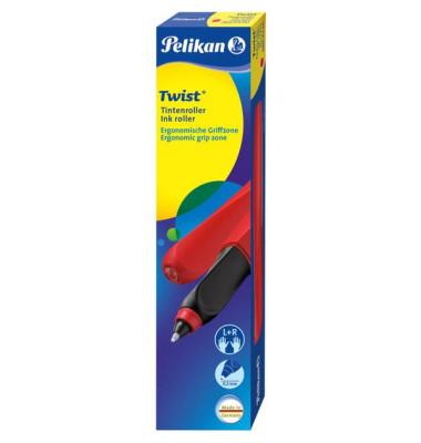 Tintenroller Twist R457 Fiery Red +2P Faltschachtel