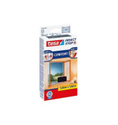 tesa Fliegengitter Comfort Klettband 1x1m anthrazit