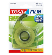 Handabroller grün + 1x tesafilm 33m 19mm eco&clear