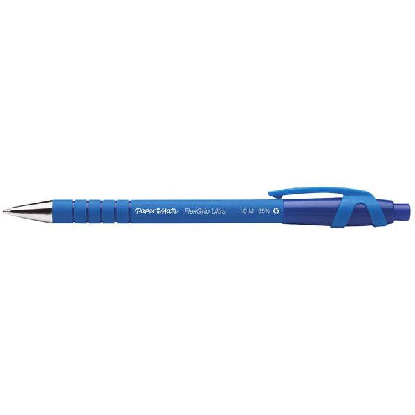 8008285265314 - PAPER MATE Kugelschreiber Flexgrip Ultra RT M Blau 12 Stück 8008285265314 Papermate