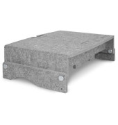 Monitorständer Q-Riser 110 Circular, grau retail