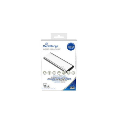 externe Festplatte MR1102, silber, 480 GB, SSD externe Festplatte MR1102, silber, 480 GB, SSD