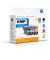 KMP Patrone Brother LC-3213 bk,cyan,mag,yel. 4x400 S. B100V remanufactured