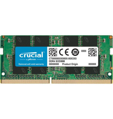 SO DDR4 16GB PC 3200 CL22 Crucial Value 1,2V