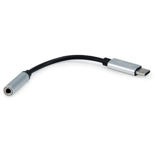 Equip Adapter USB-C -  Audio DAC 4-Pin 3.5mm St/Bu 0.15m sw 4015867223659 Equip