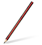 Bleistift Noris Jumbo 1285, 1285-2, schwarz/rot, HB