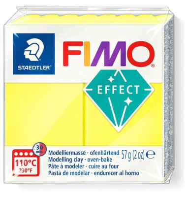 FIMO Mod.masse Fimo effect neon gelb