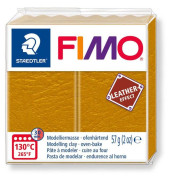 Mod.masse Fimo leather effect ocker