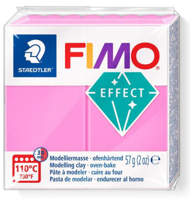 FIMO Mod.masse Fimo effect neon pink