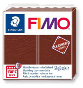 Mod.masse Fimo leather effect nuss