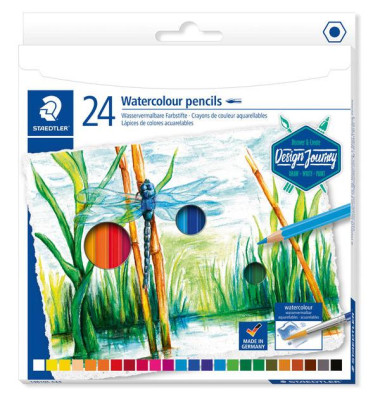 STAEDTLER Farbstift aquarell 24ST