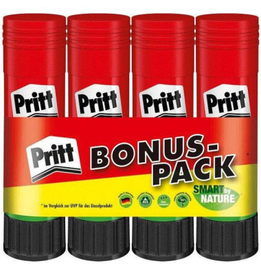 Klebestift 9H PK8MP Original, 4x 43g, Multipack